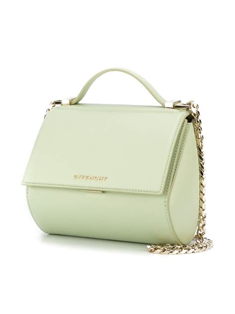 givenchy pandora mini green|Givenchy Pandora box.